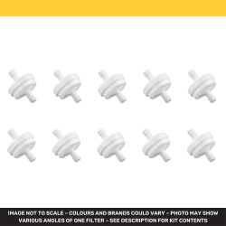 RF1526 Inline fuel filter x10